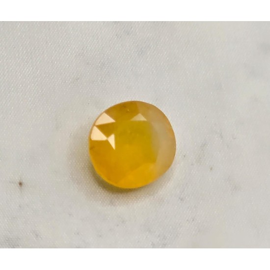Bankok Pukhraj Stone – Natural Certified Yellow Sapphire